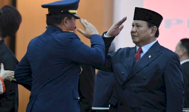 Prabowo Menteri Jokowi dengan Kinerja Terbaik, Nadiem Hanya 5,2 Persen