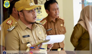 Wakil Bupati Tanjab Timur Sidak di Enam OPD
