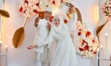 Polisi yang Viral Itu Nikahi Adik Ipar, Begini Kisahnya...