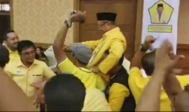 Aklamasi! 17 Pemilik Suara Dukung CE Ketua Golkar Jambi