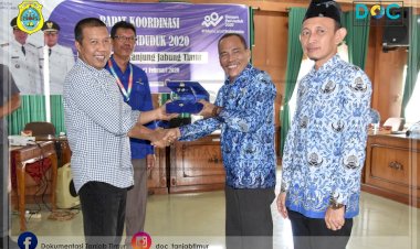 Bupati Tanjab Timur Buka Rakor Sensus Penduduk 2020