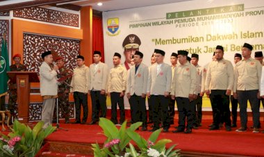 Pemuda Muhammadiyah Provinsi Jambi Dilantik, Ketua Terpilih: Kami Tetap Independen & Tidak Berpihak!