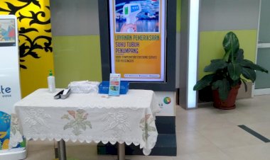 Bandara Sultan Thaha Jambi Tambah Fasilitas Pengecekan Suhu Tubuh Penumpang