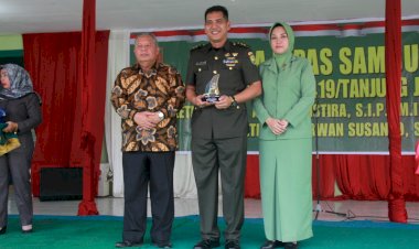 Bupati Tanjabbar dan Wakil Bupati Hadiri Sertijab Dandim 0419/Tanjab