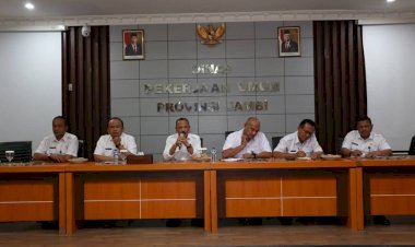 Kadis PU Fauzi Pimpin Rapat PU Provinsi Jambi