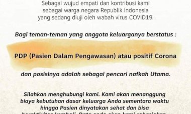 Sandiaga & Yayasannya akan Tanggung Biaya Hidup Keluarga PDP atau Positif Corona