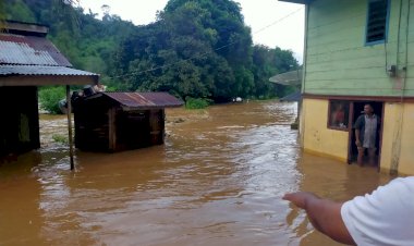 Batangasai Sarolangun Terendam Banjir, Begini Kondisinya
