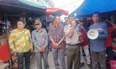 Isu Pasar Bawah Bungo Ditutup Soal Disemprot Disinfektan, Pemkab: Hoax!