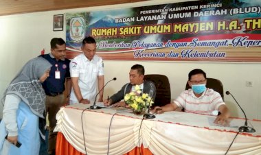 Honor Tidak Sesuai, TKHL RSUD Kerinci Mogok Kerja