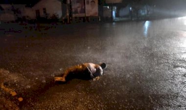 TRAGIS! Hujan Lebat Dua Orang Ini Buang Mayat di Tengah Jalan Sridadi Muara Bulian