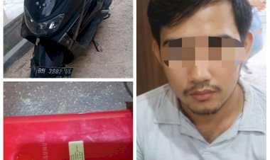 Saat di Pasar, Jambret Ganteng Resahkan Warga Bungo Ini Dibekuk Polisi