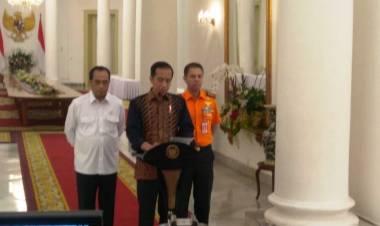 Jokowi Memberikan Ucapan Bela Sungkawa Atas Musibah KM Sinar Bangun di Danau Toba