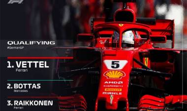 Vettel Jalani Balapan Kandang dari Pole Position