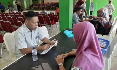 Sebelum Berangkat CJH Jambi Mulai Lakukan Simulasi di Asrama Haji