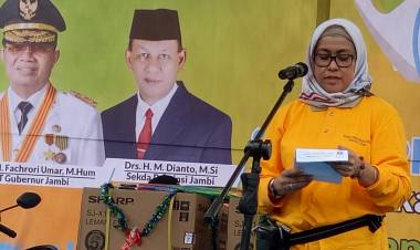 Ribuan Masyarakat Jambi Ikuti Jalan Santai Hari Lingkungan Hidup Sedunia