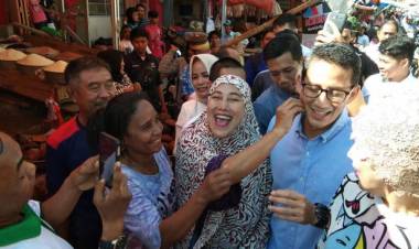 Struktur Timses Sudah Dibentuk, Sandiaga Ingin Emak-emak Diprioritaskan
