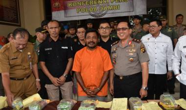 Pelaku Sudah 2 Kali Selundupkan Sabu ke Jambi, Kali Pertama Seberat 5 Kg dan Lolos