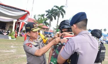 Polda Jambi Turunkan 4.569, Korem 042 Jambi 3.100 Personil Amankan Pemilu 2019