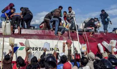 Pasca Gempa & Tsunami SPBU Banyak Tutup, Harga Bensin Eceran Capai Rp50 Ribu Per Liter  