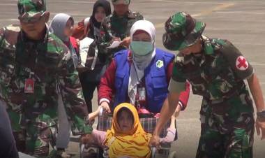 1.273 personel TNI dan Polri Tiba di Palu Bantu Proses Evakuasi