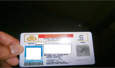 Kekurangan Blanko, Satlantas Polresta Jambi Terpaksa Cetak SIM Secara Bertahap