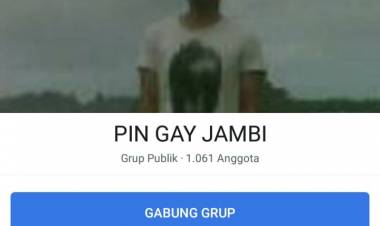 HEBOH! Grup Facebook Gay Jambi Lebih dari 1, Anggotanya Pun Lebih dari 1.000