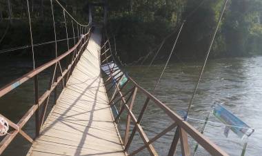 Jembatan Putus, Penonton Arung Jeram Porprov Jambi XXII Hanyut