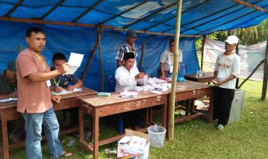 Pilkades Ujung Tanjung Bungo Diduga Curang, Calon Nomor 2 Protes