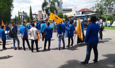 PETI Merajalela di Merangin, Mahasiswa Pinta Kapolres dan Dandim Lepas Jabatan