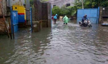 Hujan Deras Begini Nasib Kelurahan Kapuk Jakarta Barat