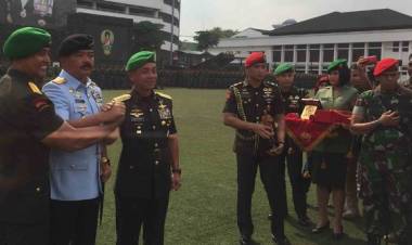 Ini Perintah Panglima TNI kepada Jenderal Andika Saat Sertijab