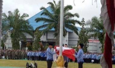 Heboh! Merah Putih Gagal Dikibarkan Saat Peringatan HUT Korpri