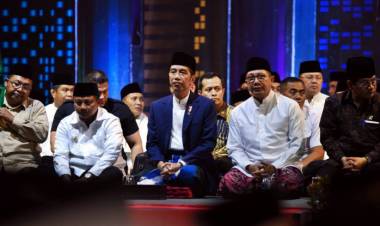 Seruan Jokowi: Umat Islam Harus Tetap Optimistis, Jangan Putus Asa