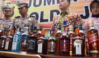 Miras Seludupan Singapura Miliaran Rupiah Diamankan Polisi Jambi