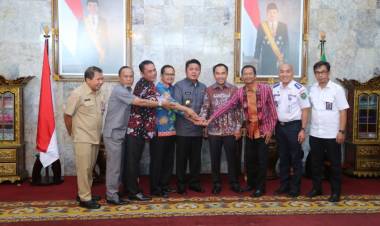 Bangun Wilayah Perbatasan,  Gubernur Sumsel dan Bupati Way Kanan Bahas Bandara Lanud Gatot Subroto