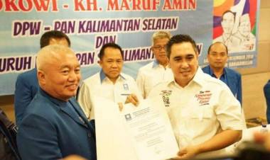 Didukung DPW PAN Kalsel, Begini Reaksi Ma'ruf Amin!