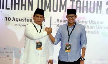 Optimis Elektabilitas Prabowo Salip Jokowi Saat Debat Pertama