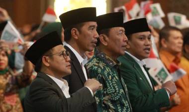 Kelakar Cak Imin Soal Caleg Bikin Jokowi Terpingkal-Pingkal 
