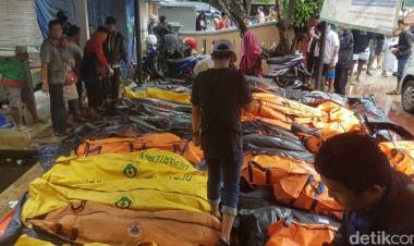 Empat Warga Sumedang Meninggal Diterjang Tsunami