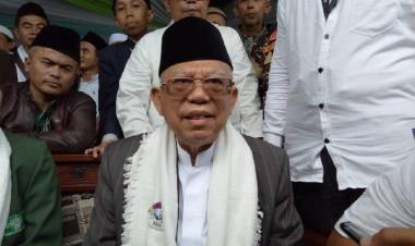 Ma'ruf Amin: Warga Banten Sedikit Saja Ada Kesalahan Langsung Diingatkan Allah