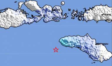 Gempa Tektonik 4,9 SR Guncang Sumba Barat Daya