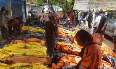 Delapan Korban Tewas Akibat Tsunami Belum Teridentifikasi, Ini Ciri-cirinya…