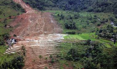 BNPB Sebut Longsor Sukabumi Seharusnya untuk Konservasi
