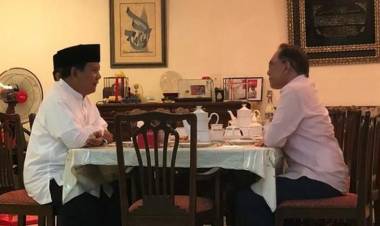 Anwar Ibrahim Bertemu Prabowo 