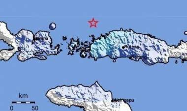Gempa Tektonik 5.0 Sr Guncang Manggarai Barat