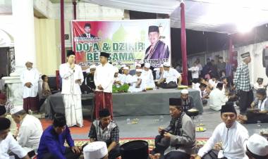 Zikir dan Doa Bersama, Ihsan Yunus Sampaikan Wasiat Abu Bakar Ash Shiddiq