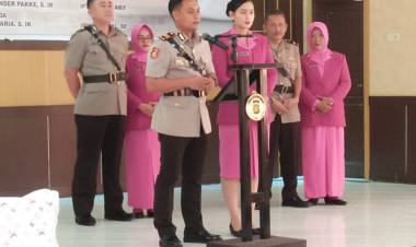 Tiga Perwira Polres Sarolangun Dimutasi 