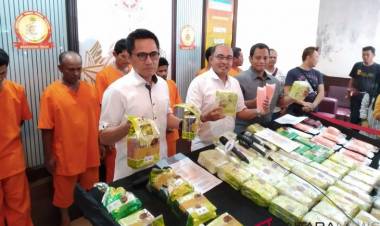 Ngeri, 50 Kg Sabu-Sabu dari Malaysia