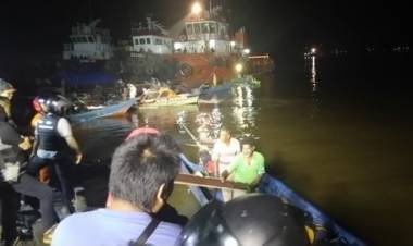 Kapal Bermuatan Elpiji Meledak di Samarinda, Diduga ada Korban Ikut Tenggelam