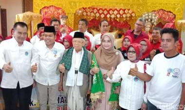 Meski di Lumbung Suara Prabowo, Ma'ruf Amin Yakin Taklukkan Sumbar